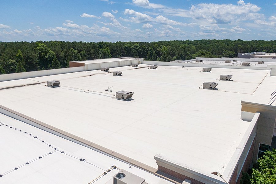 Commercial roofing contractors servicing flat roofs in West Park, FL