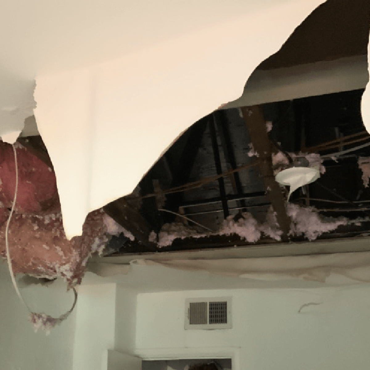Ceiling-Water-Damage-From-Attic-Roof-Leak